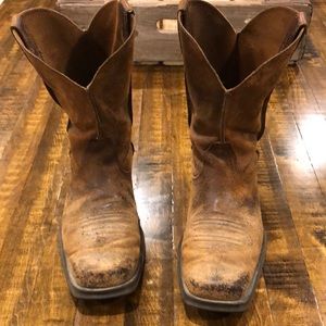 Ariat Rambler Square Toe Cowboy Boots 9D